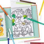Tiger Tribe Colouring Set Zoo
