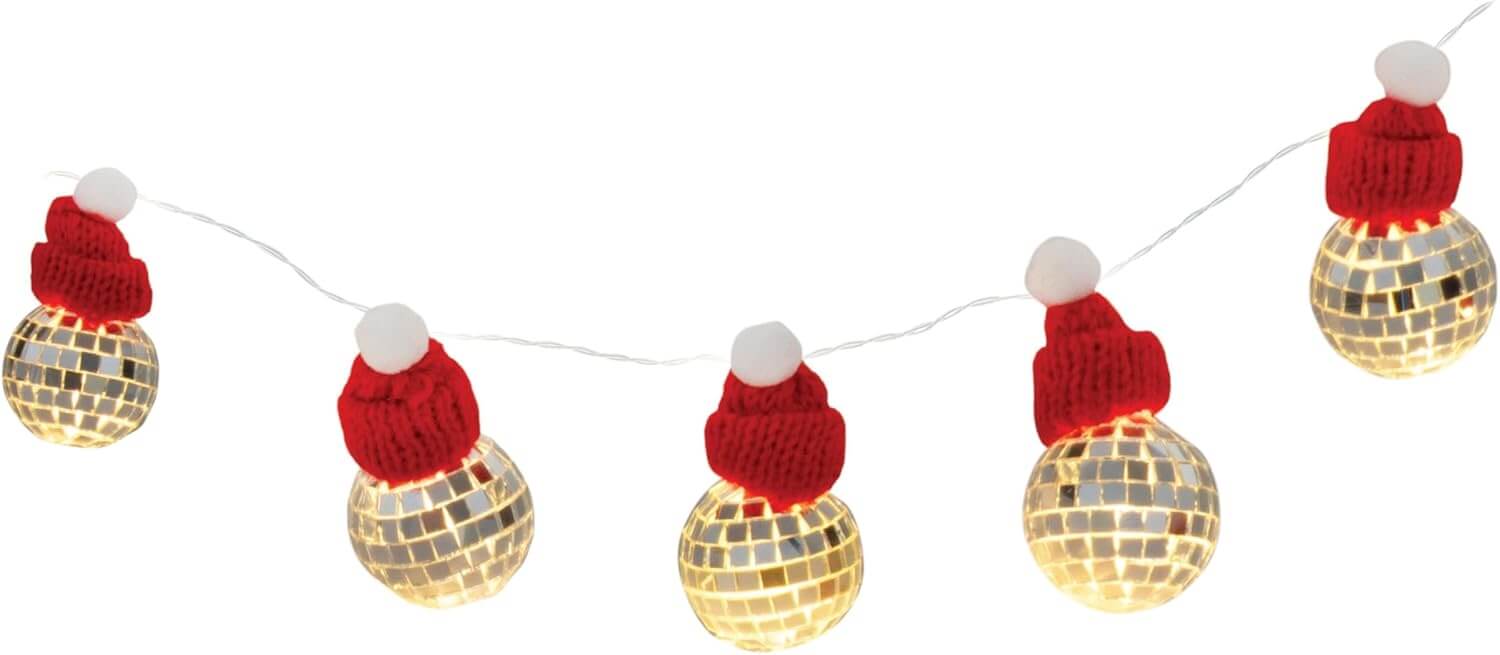 Illuminate String Lights ­Santa Hat