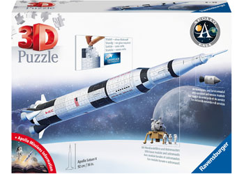 Ravensburger Apollo Saturn V Rocket 3D Puzzle 440pc