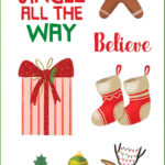 Christmas Sticker Set