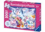 Ravensburger Amazing Unicorns Glitter Puzzle 100 Pc
