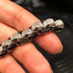 Crunchy Caterpillar Necklace Black