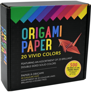 Origami Paper 20 Vivid Colours