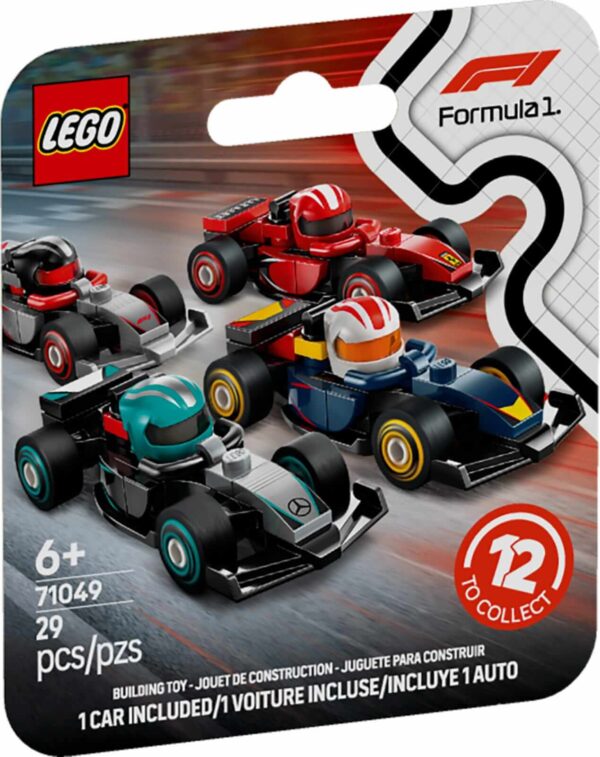 LEGO 71049 F1® Collectible Race Cars