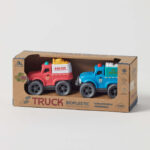 Jiggle & Giggle Bioplastic Utility Truck Set Asst