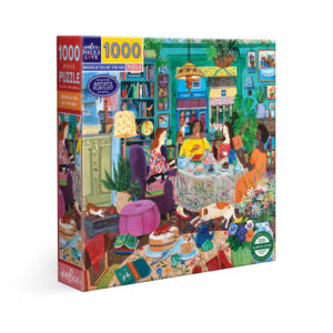 eeBoo Books & Tea by Sea Puzzle 1000pc