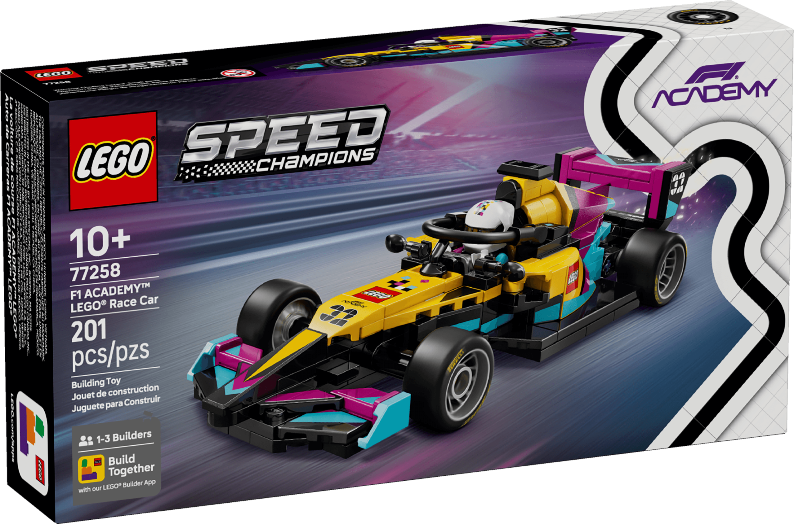 LEGO Speed Champions 77258 F1 ACADEMY™ LEGO® Race Car