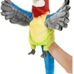 Hansa Eastern Rosella Hand Puppet 50cm