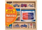 M&D Wooden Stamp Kit Vehicles