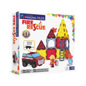 MAGNA-TILES Fire Rescue 27pc Set
