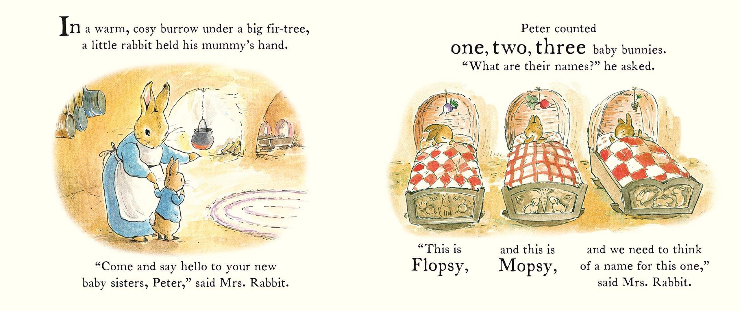 Peter Rabbit Tales Three Little Bunnies