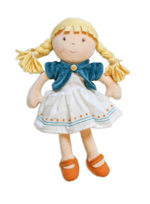 Organic Lily Doll with Blonde Hair