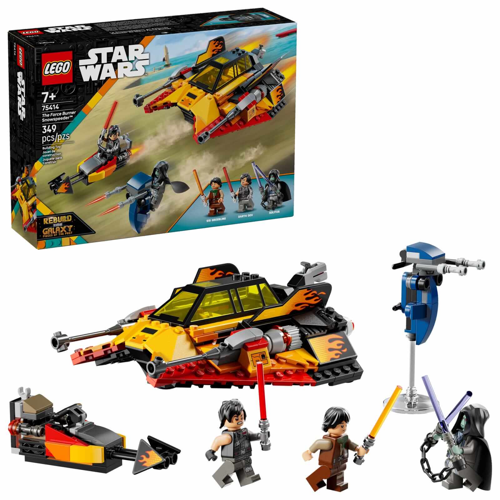 LEGO Star Wars 75414 The Force Burner Snowspeeder™