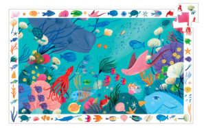 Djeco DJ7562 Aquatic Discovery Puzzle 54pc