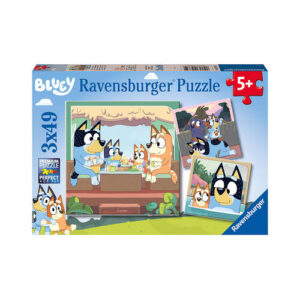 Ravensburger Bluey's Adventures! Puzzle 3 x 49pc