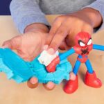 Play-Doh Spiderman Launch and Slice Battle