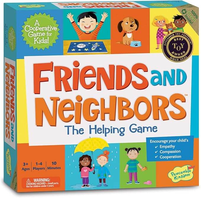 Peaceable Kingdom Friends & Neighbors The Helping Game Peaceable Kingdom Friends & Neighbors The Helping Game