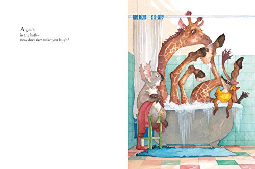 A Giraffe In The Bath By Mem Fox