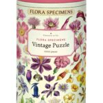 Cavallini Vintage Flora Specimens Puzzle 1000pc
