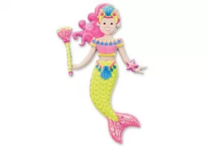 M&D Reusable Puffy Stickers Mermaid