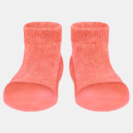 Organic Hybrid Walking Socks Dreamtime Footsteps - Paprika Size AU4