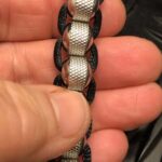 Crunchy Caterpillar Necklace Black