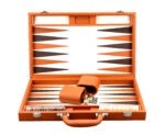 Dal Rossi Tan Backgammon 15" PU Leather