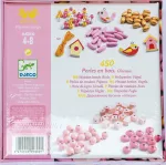 Djeco Wooden Beads Birds 450pc
