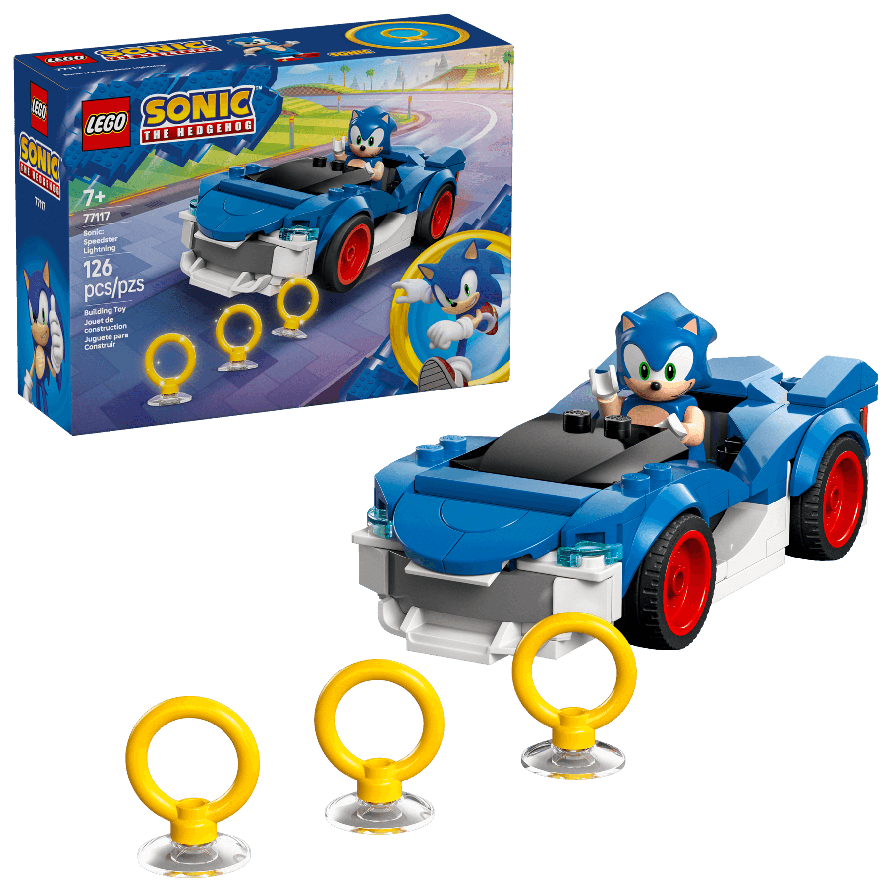 LEGO Sonic the Hedgehog 77117 Sonic: Speedster Lightning LEGO Sonic the Hedgehog 77117 Sonic: Speedster Lightning