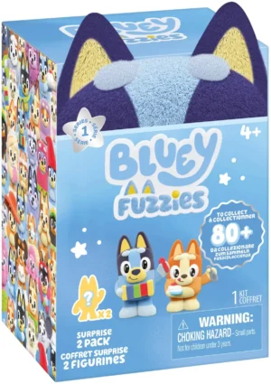 Bluey Fuzzies 2Pk Surprise S15