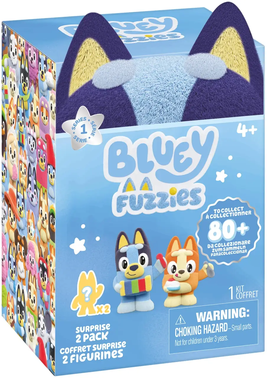 Bluey Fuzzies 2Pk Surprise S15