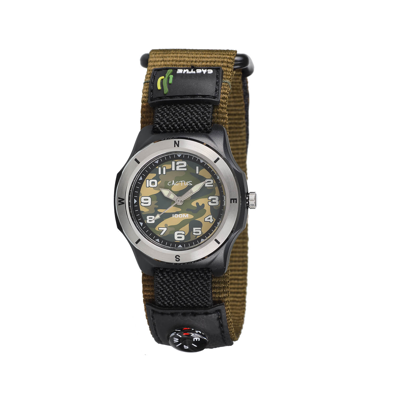 Cactus Brown Camo Time Teaching Watch