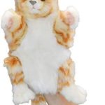 Hansa Ginger Cat Puppet 30cm