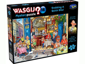 Wasgij? Mystery 18 Grabbing a Quick Bite Puzzle 1000pc