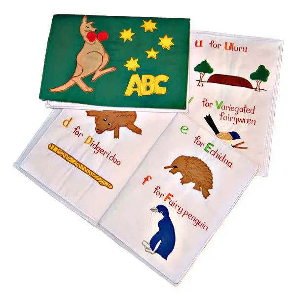 Australian Animals Alphabet Cloth Book