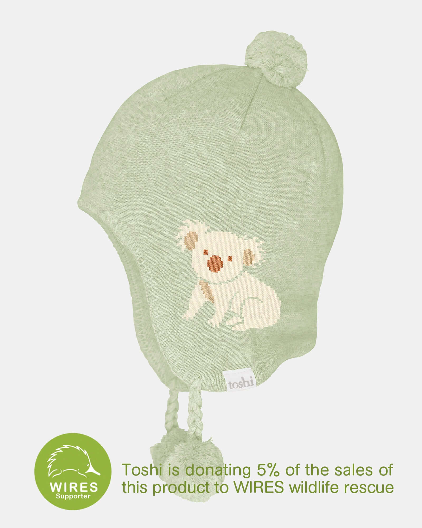 Organic Earmuff Storytime/Koala / S