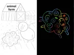 Scratch & Sketch Cool Art Activity Book