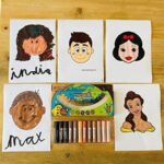 Little Brian Paint Sticks 12 Pack People Skin Tone