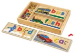 M&D See And Spell Wooden Puzzle