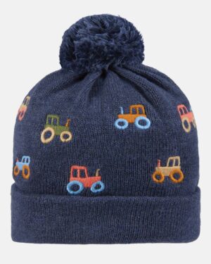 Toshi Organic Beanie Mystical/ Tiny Tractors / XS