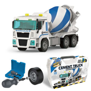 Build-ables Cement Truck Mix Masters With Light & Sound 106pc