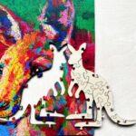 Twigg Puzzles Clive the Kangaroo 147pc Wooden Puzzle