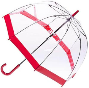 Clear Red Border Children’s Umbrella