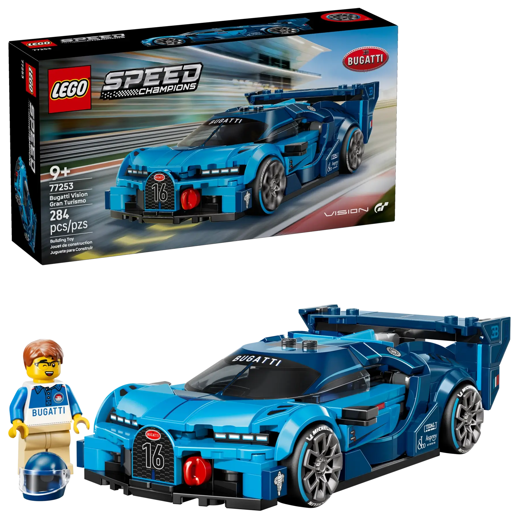 Lego Speed Champions 77253 Bugatti Vision GT Hyper Sports Car