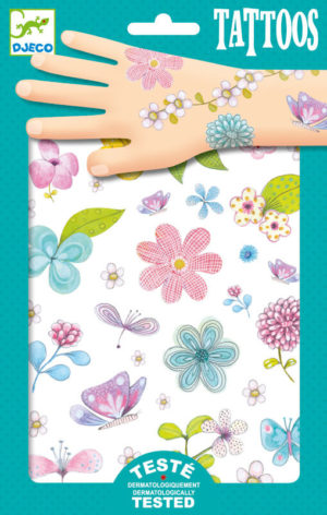 Djeco DJ9585 Flower Tattoos