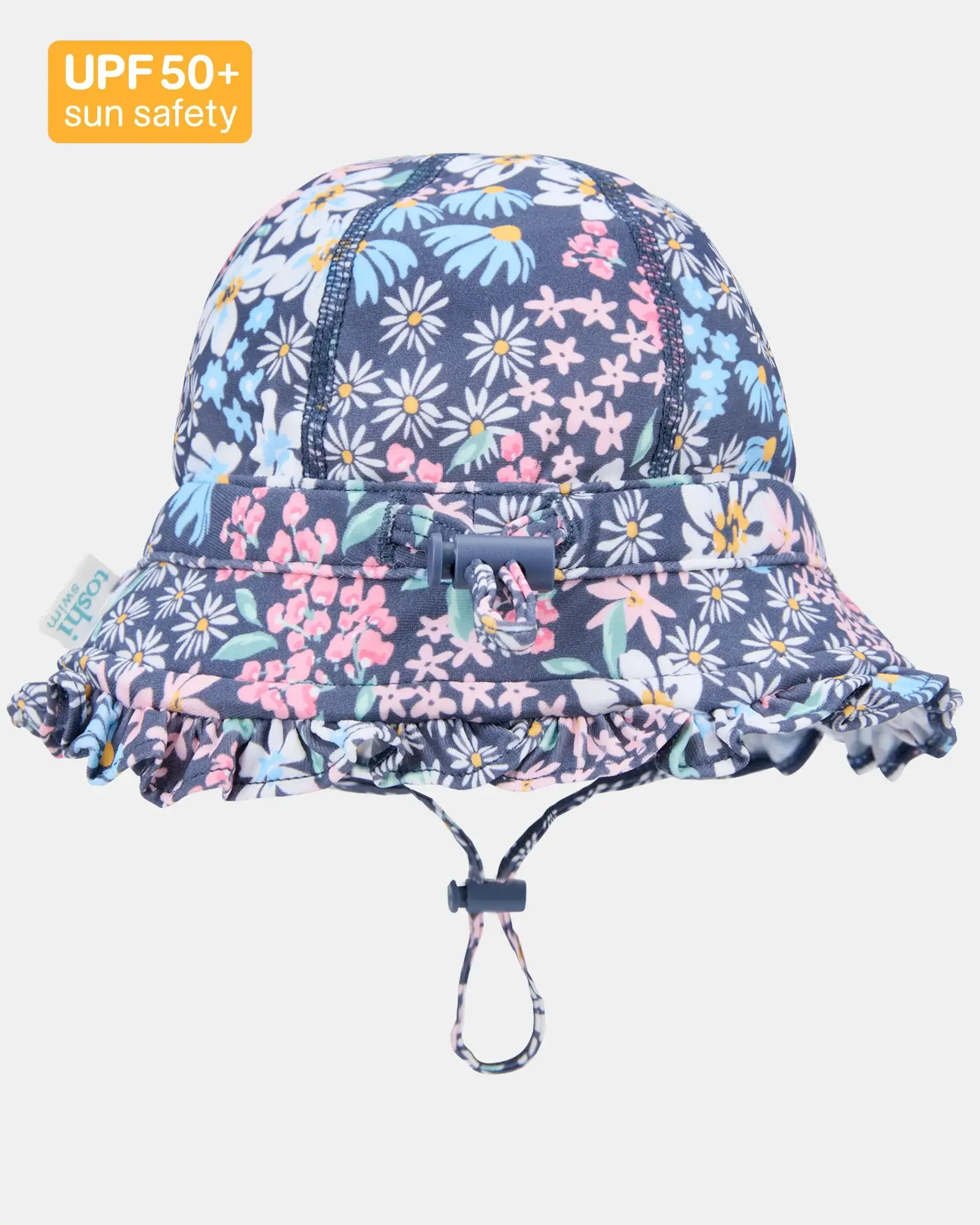 Toshi Swim Bell Hat/ Ripple/ Wattle Dusk/ XS