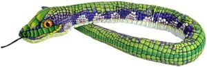 Wild Republic Plush Snake Green Scales