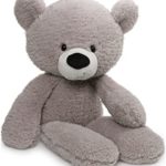 Gund Fuzzy Grey Bear 34cm
