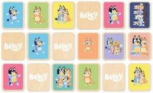 Bluey Wooden Memory Game