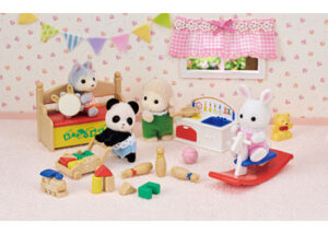 SF 5709 Baby's Toy Box Snow Rabbit & Panda Babies